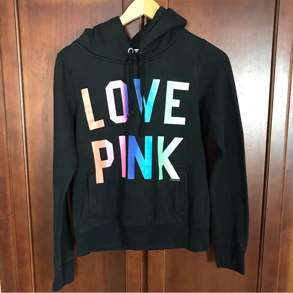 PINK Victoria's Secret Black Hoodie
